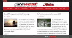 Desktop Screenshot of catawest.de