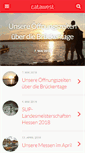 Mobile Screenshot of catawest.de